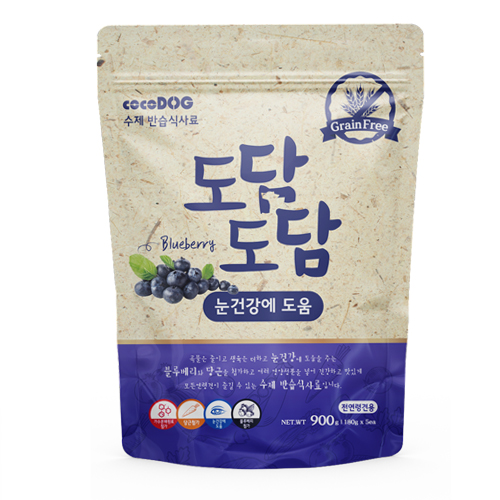 코코독 도담도담 수제 반습식 사료 눈 900g