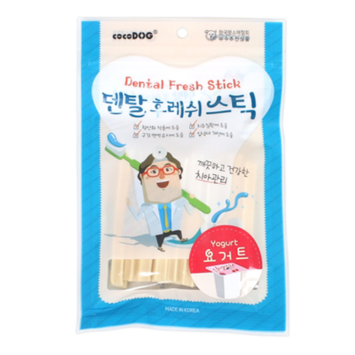 코코독 덴탈 후레쉬 스틱 요거트 90g