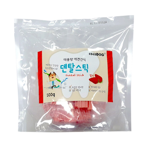코코독 덴탈스틱 딸기 500g