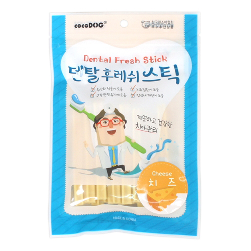 코코독 덴탈 후레쉬 스틱 치즈 90g