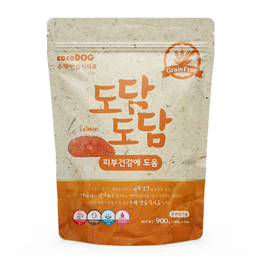 코코독 도담도담 수제 반습식 사료 피부 900g