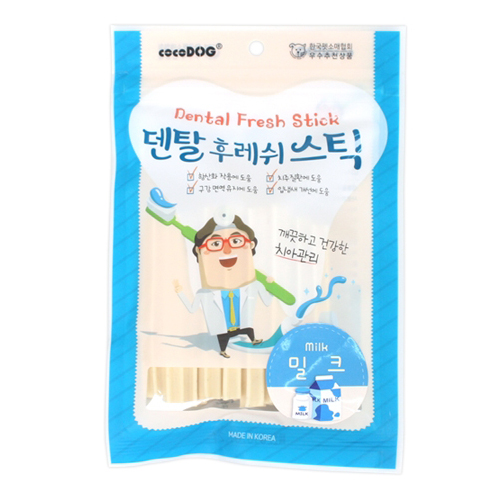 코코독 덴탈 후레쉬 스틱 밀크 90g