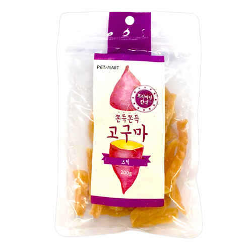 펫마트 쫀득쫀득 고구마 스틱 200g