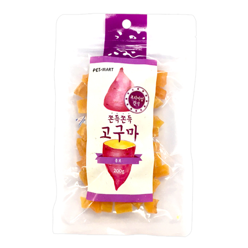 펫마트 쫀득쫀득 고구마 큐브 200g