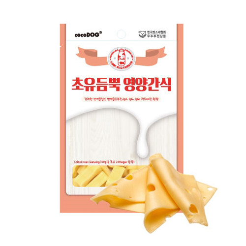 코코독 초유듬뿍 영양간식 치즈 80g