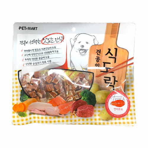 펫마트 견공의 식도락 연어 큐브 / 슬라이스 / 스테이크 300g