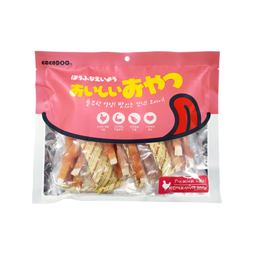 코코독 오이시 치킨 연어포 300g