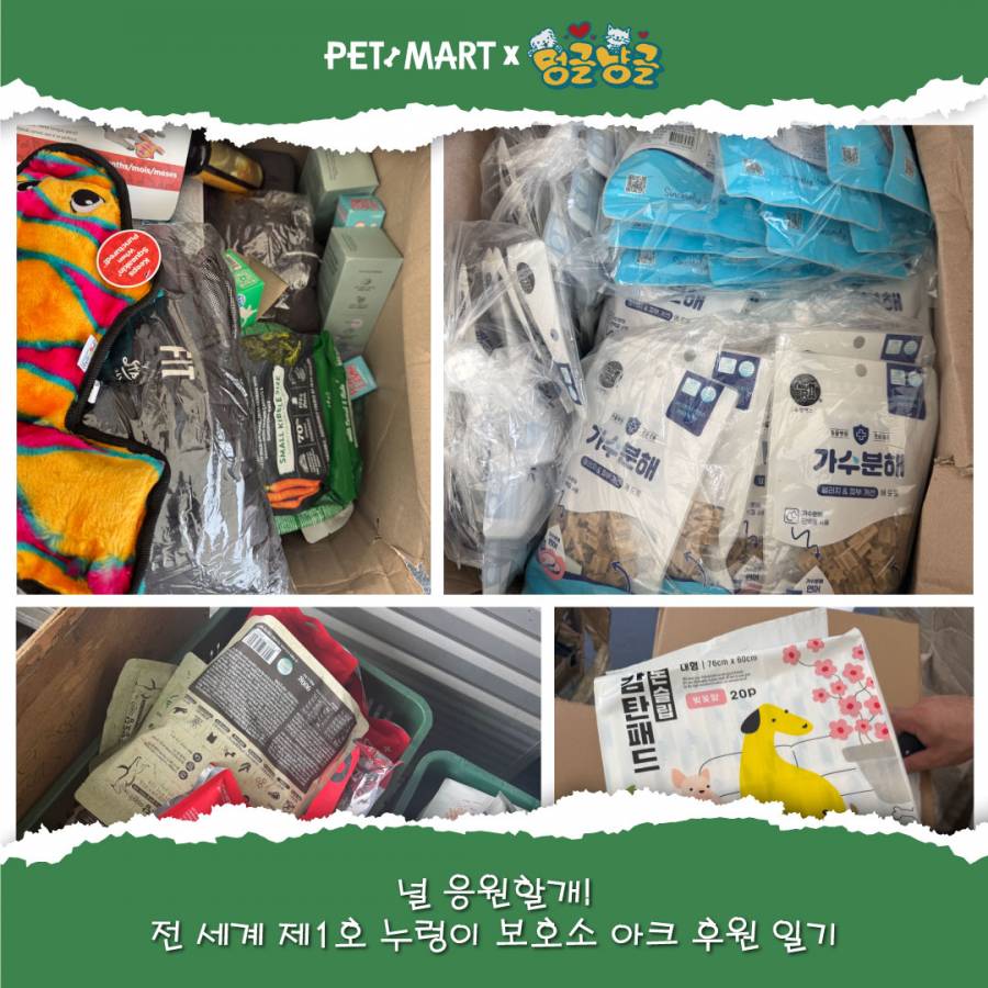 아크보호소와 함께한 따듯한 동행